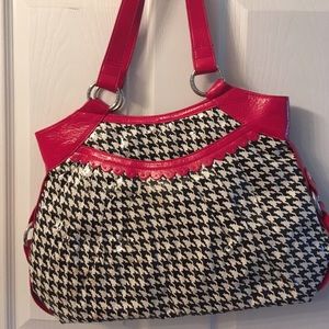 Vera Bradley “ Frill” Bridge Tote in Deco Daisy